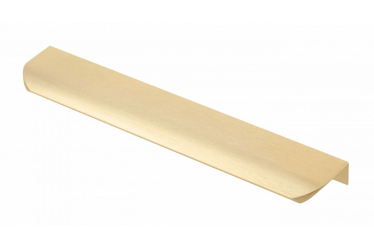 91059234 Ручка мебельная алюминиевая HEXA 192 мм/225 мм светлое брашированное золото STLM-0462062 GTV