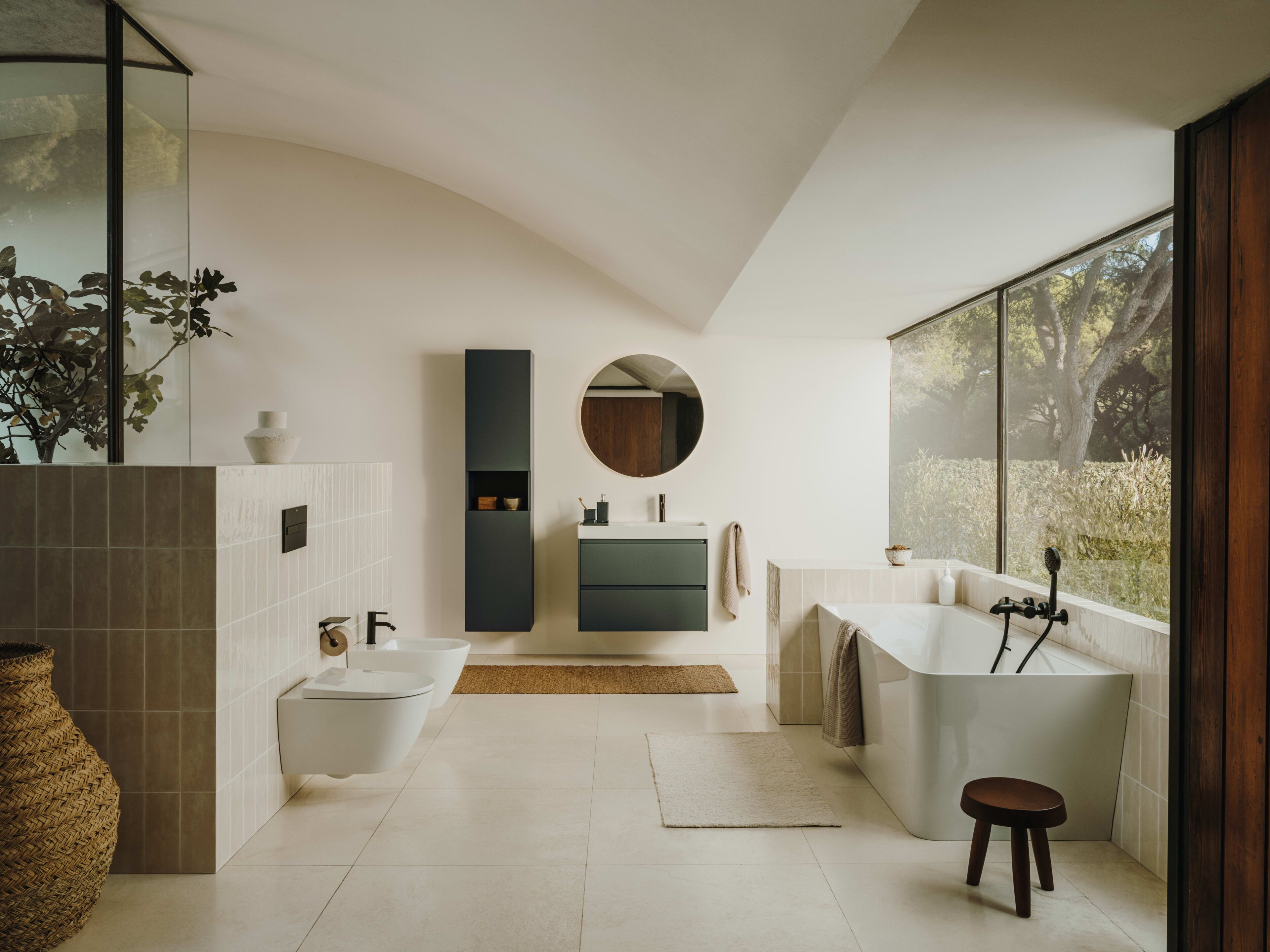 Подвесной шкаф для умывальника со встроенной раковиной Roca Ona ARCH-00120771 - Вид №4