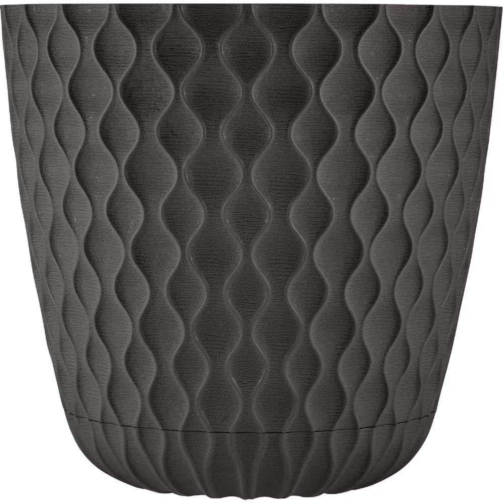 Ingreen Wave — цветочный горшок в оттенке горького шоколада 89356162 STLM-0961353 - Вид №1