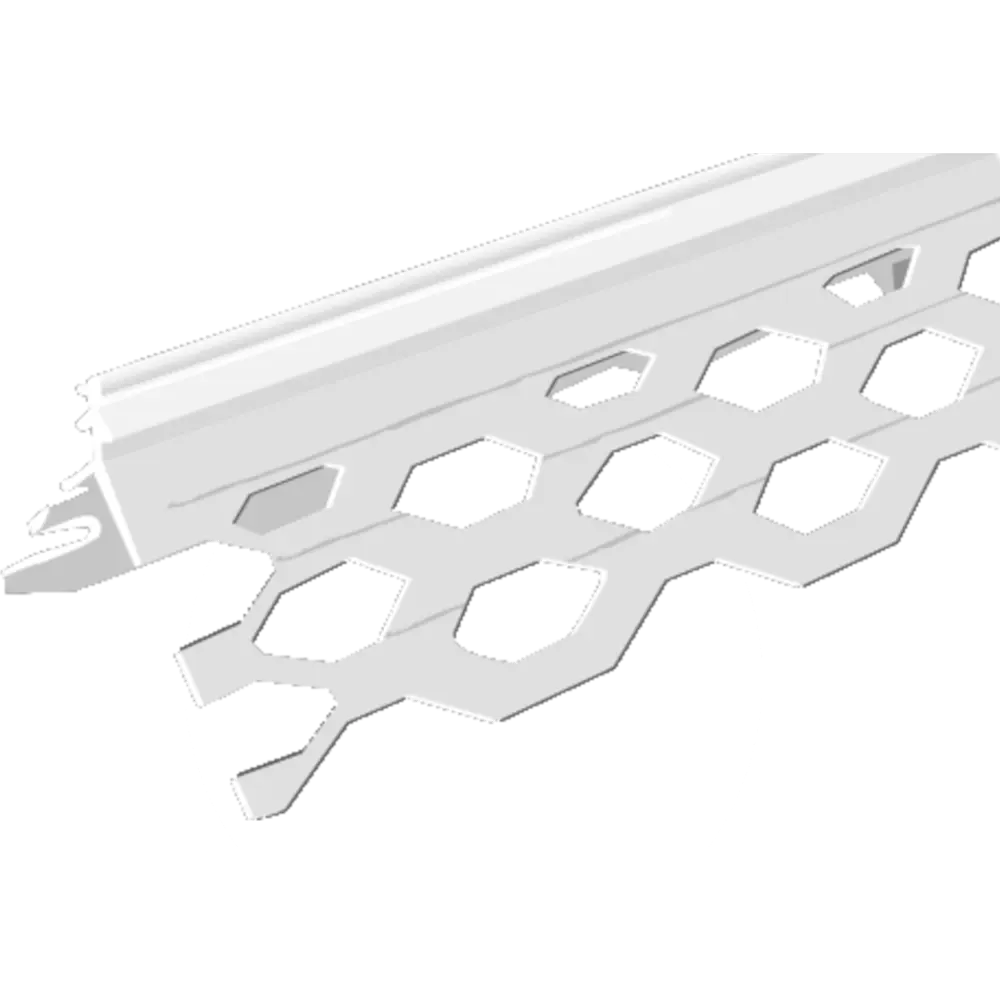 Профиль маячковый угловой (ПМ) ИС ПВХ 6x3000 мм ИНЖЕНЕР-СТРОИТЕЛЬ STLM-2190309