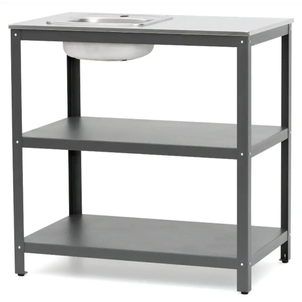 GRATAR Patio P-02 — уличный стол с мойкой для террасы 83992269 STLM-0045925