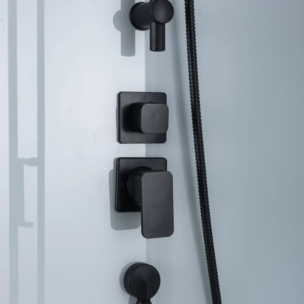 Душевая кабина Konsensa Бруклин с крышей и низким поддоном 89367267 STLM-1575066 - Вид №7