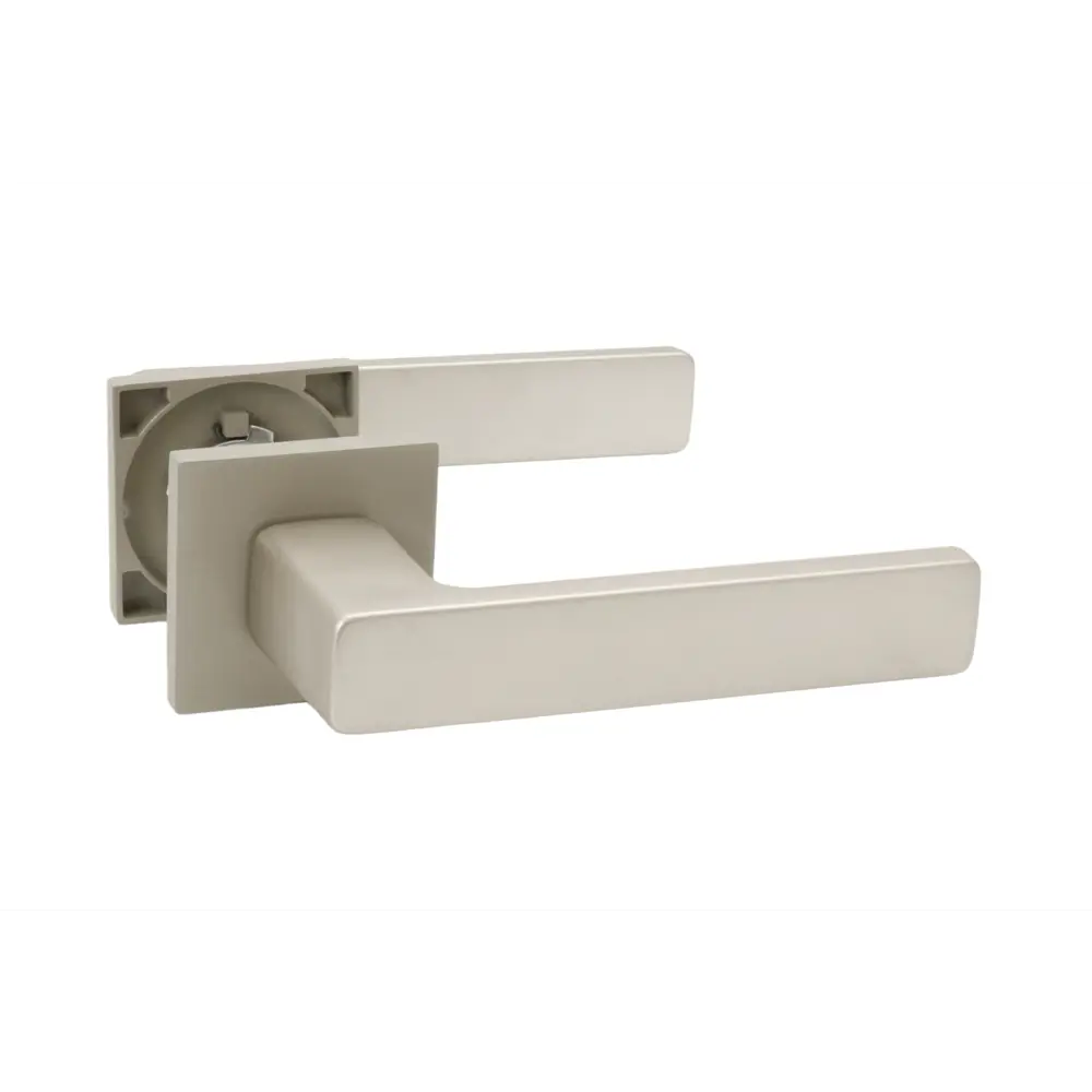 Дверная ручка на розетке Edson EDS-25-Q2 без запирания цвет никель STLM-2017687