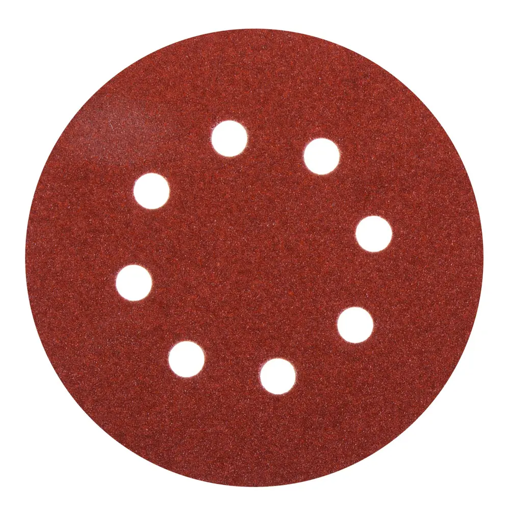 Абразивный круг Velcro Dexter P100, 8 отверстий, D125 мм, 5 шт STLM-2021535