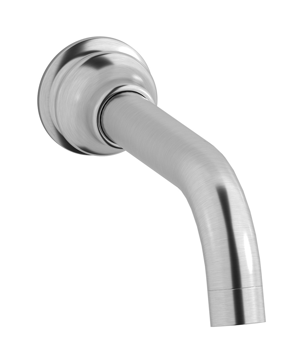 Настенный длинный излив WE ARE IB hr322ss Brushed Nickel Hermes