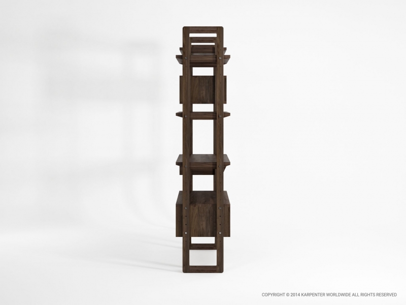 14_97 Настенная полка двойная Karpenter K/WSU - Вид №2