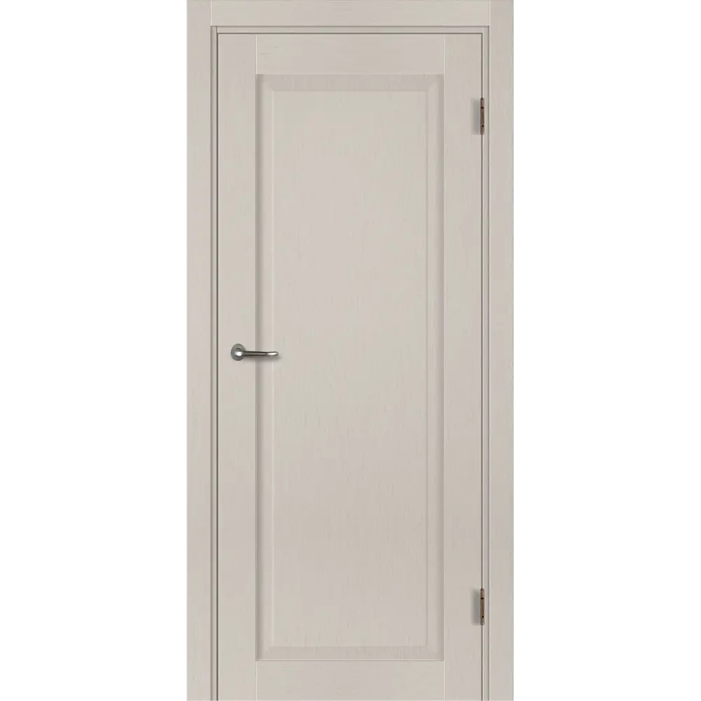 Комплект двери Пьемонт глухая 80x200 см HardFlex цвет платина светлая с добором 150 мм МАРИО РИОЛИ STLM-2040860