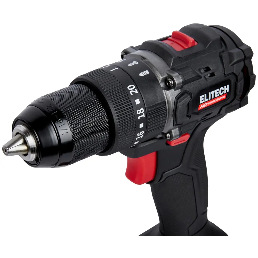 Elitech HD CD20ISL2 - профессиональная аккумуляторная дрель-шуруповерт с ударным механизмом 89409771 STLM-1568851 - Вид №6