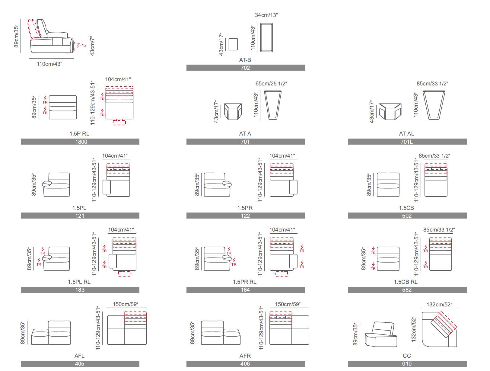 Кожаный угловой диван на 6 мест и более с электрическим движением CAMPO DE' FIORI лестница ARCH-00127771 - Вид №8