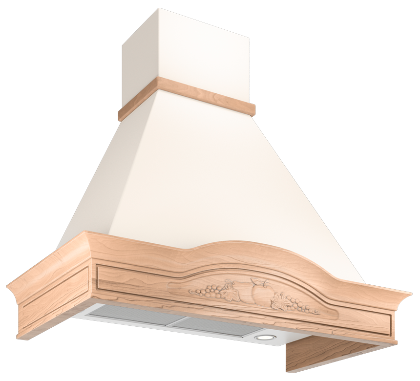 1184236 Вытяжка каминная ELIKOR Вилла Фрукты 90П-650-П3Д бежевый/бежевый STDN-0061724