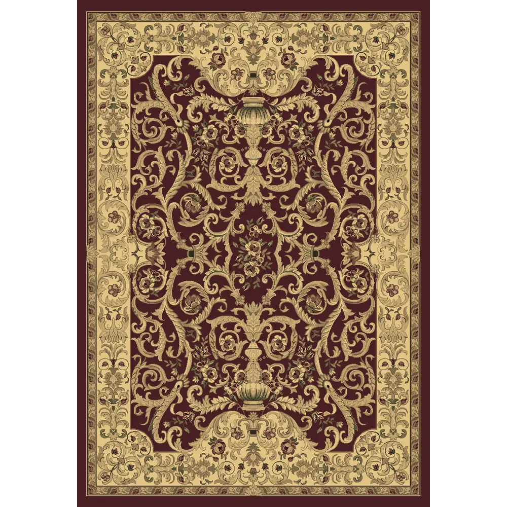 Ковер вискоза Beluchi 200/1767 100х140 см цвет красный RAGOLLE STLM-2074169