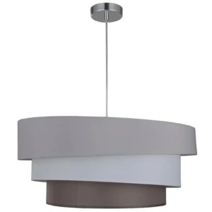 Подвес Inspire Triple 3xE27x60 Вт, 30 см, металл/ткань
