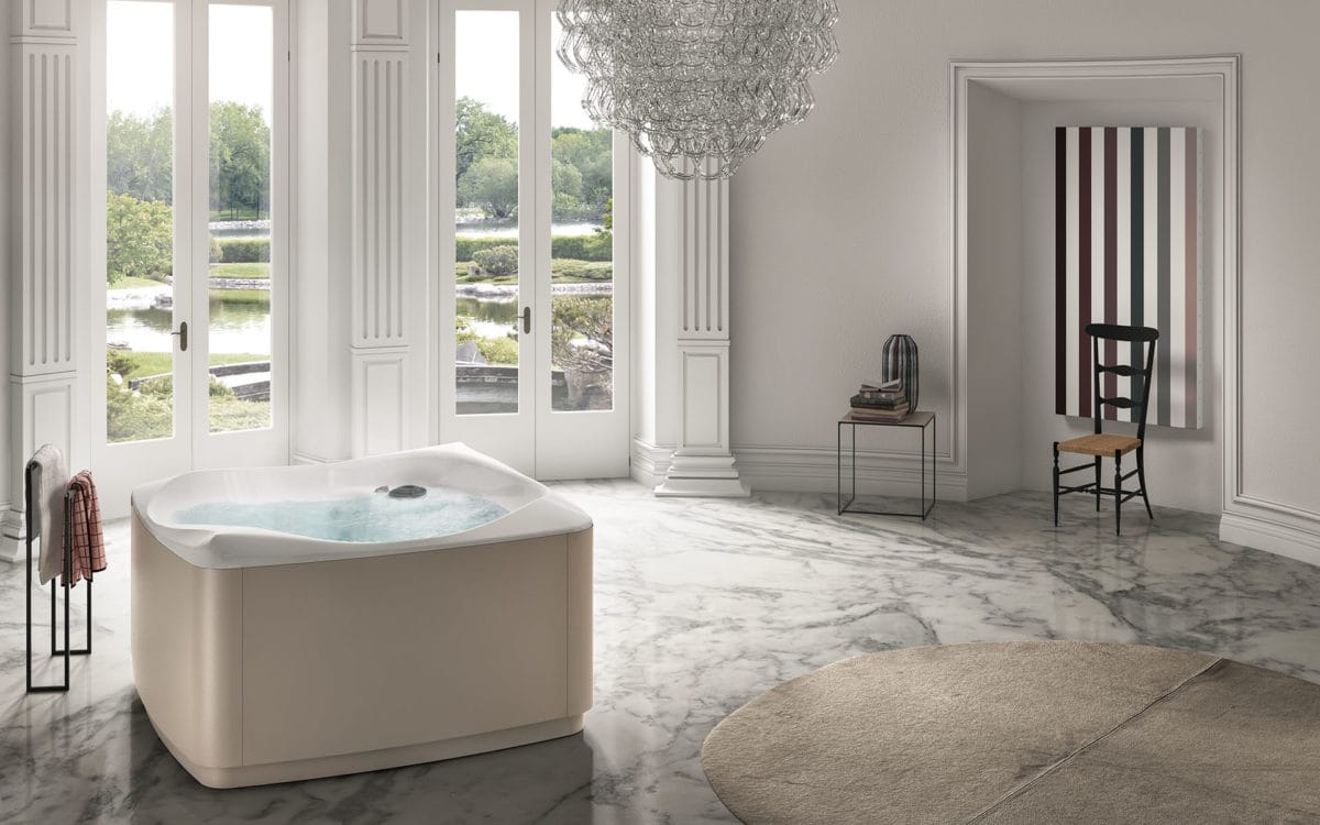 5-местный квадратный мини-бассейн с хромотерапией Albatros ARCH-00089966 - Вид №1