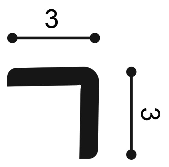 Профиль защитного выступа Orac CX134 ARCH-00143577 - Вид №2