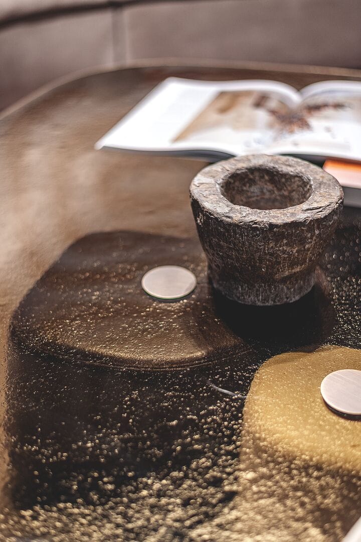 Стеклянный низкий квадратный журнальный столик Baxter Fany ARCH-00076749 - Вид №4