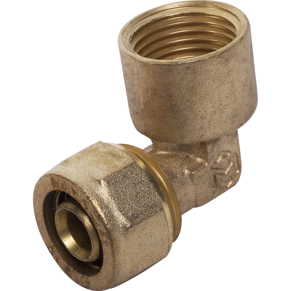 Угол обжимной Minkor внутренняя резьба 16х1/2" мм латунь STLM-2193662