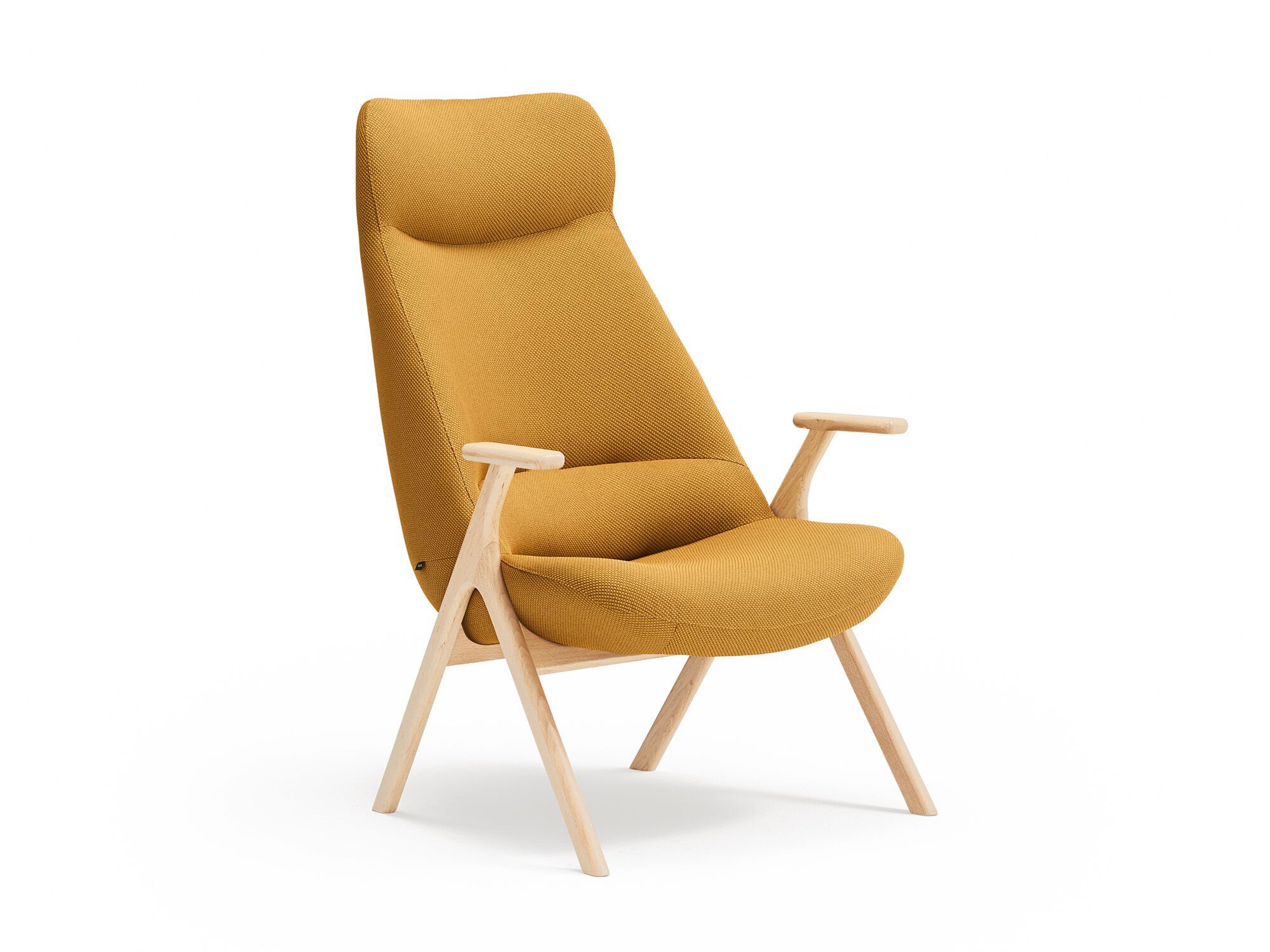 Кресло из полиэстера с высокой спинкой TEULAT Dins ARCH-00061630