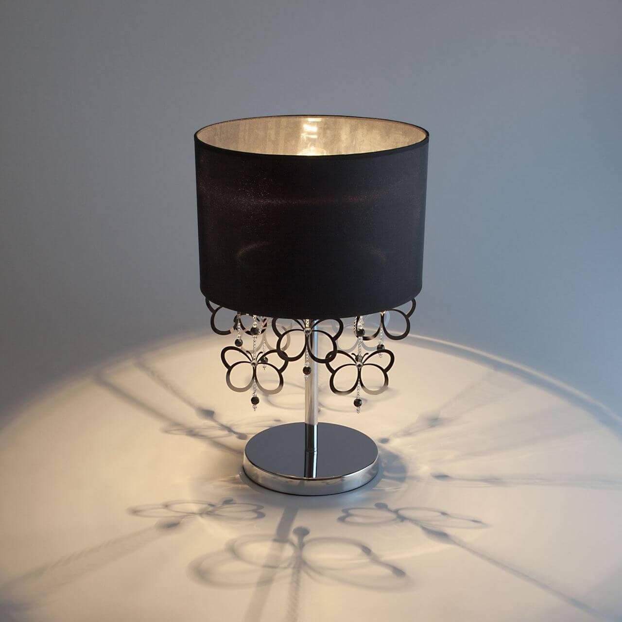 Лампа настольная черная Bogates 01094/1 BOGATES PAPILLON 00-3907259 Черный - Вид №3