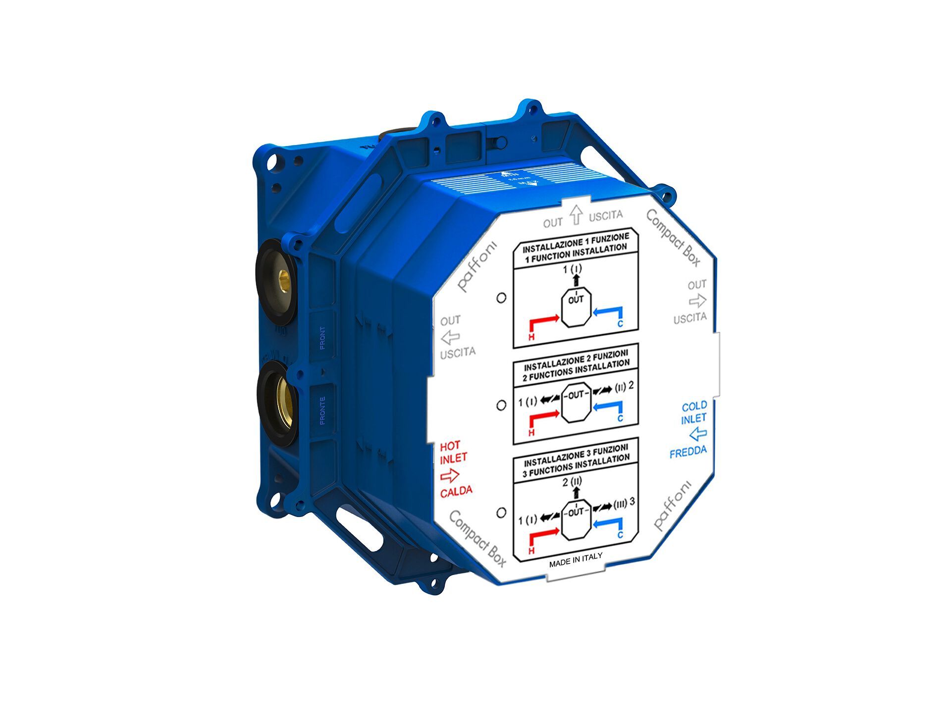 Встраиваемый корпус для смесителя RUBINETTERIA PAFFONI Compact Box ARCH-00042830 - Вид №1