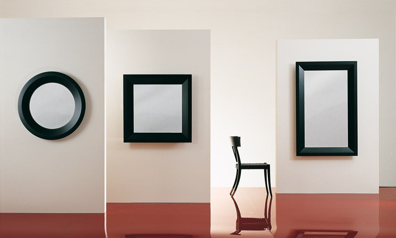 Квадратное зеркало в рамке OAK дорожки ARCH-00119612 - Вид №1