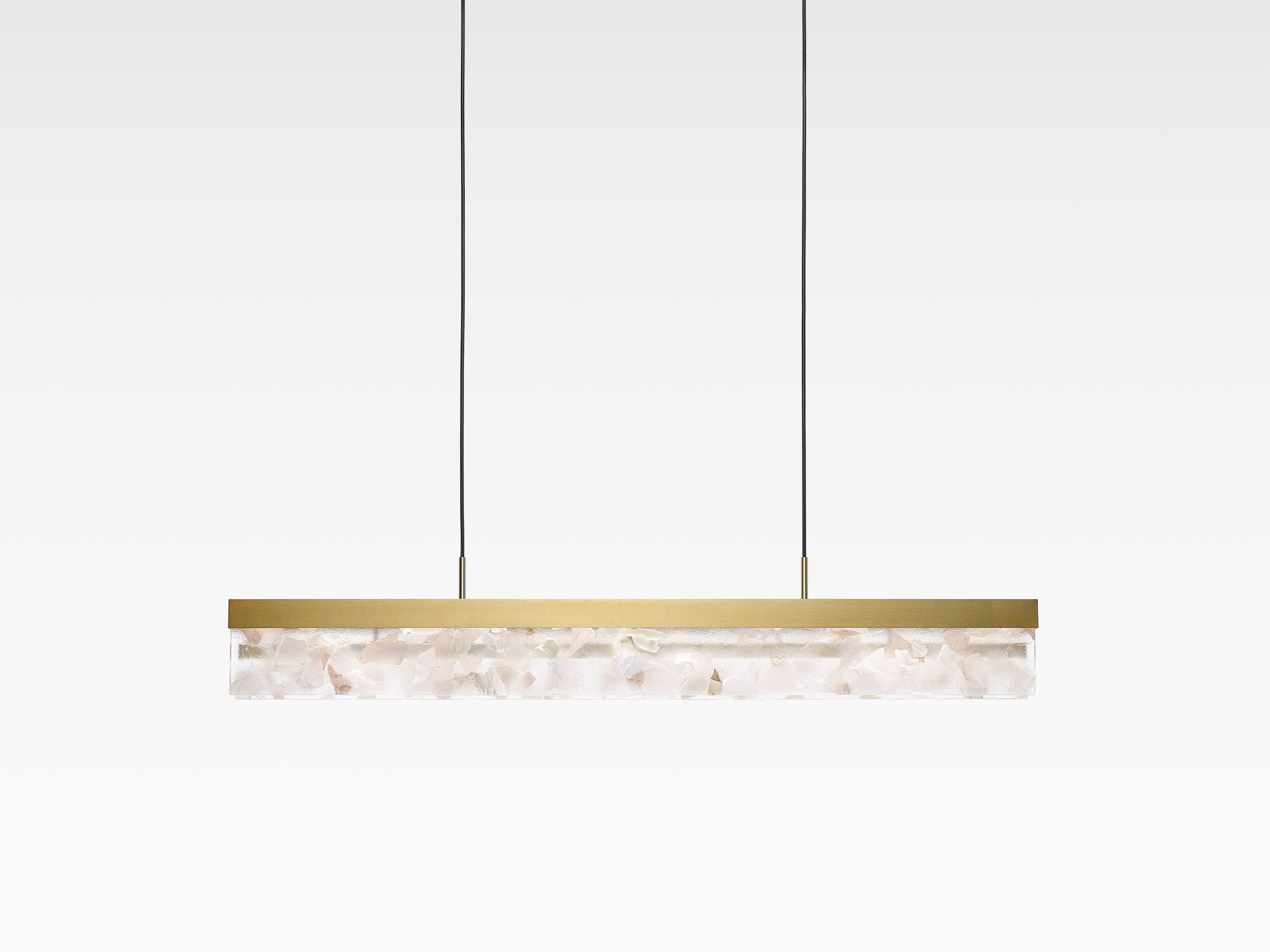 Стеклянный светодиодный подвесной светильник bomma Фрагменты ARCH-00106839