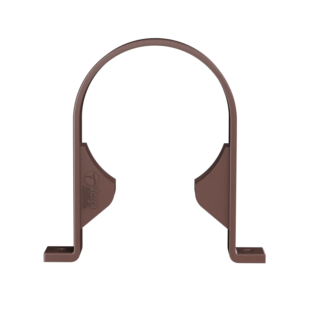 Хомут для водосточной трубы 82 мм цвет коричневый ТЕХНОНИКОЛЬ STLM-2061262 - Вид №2