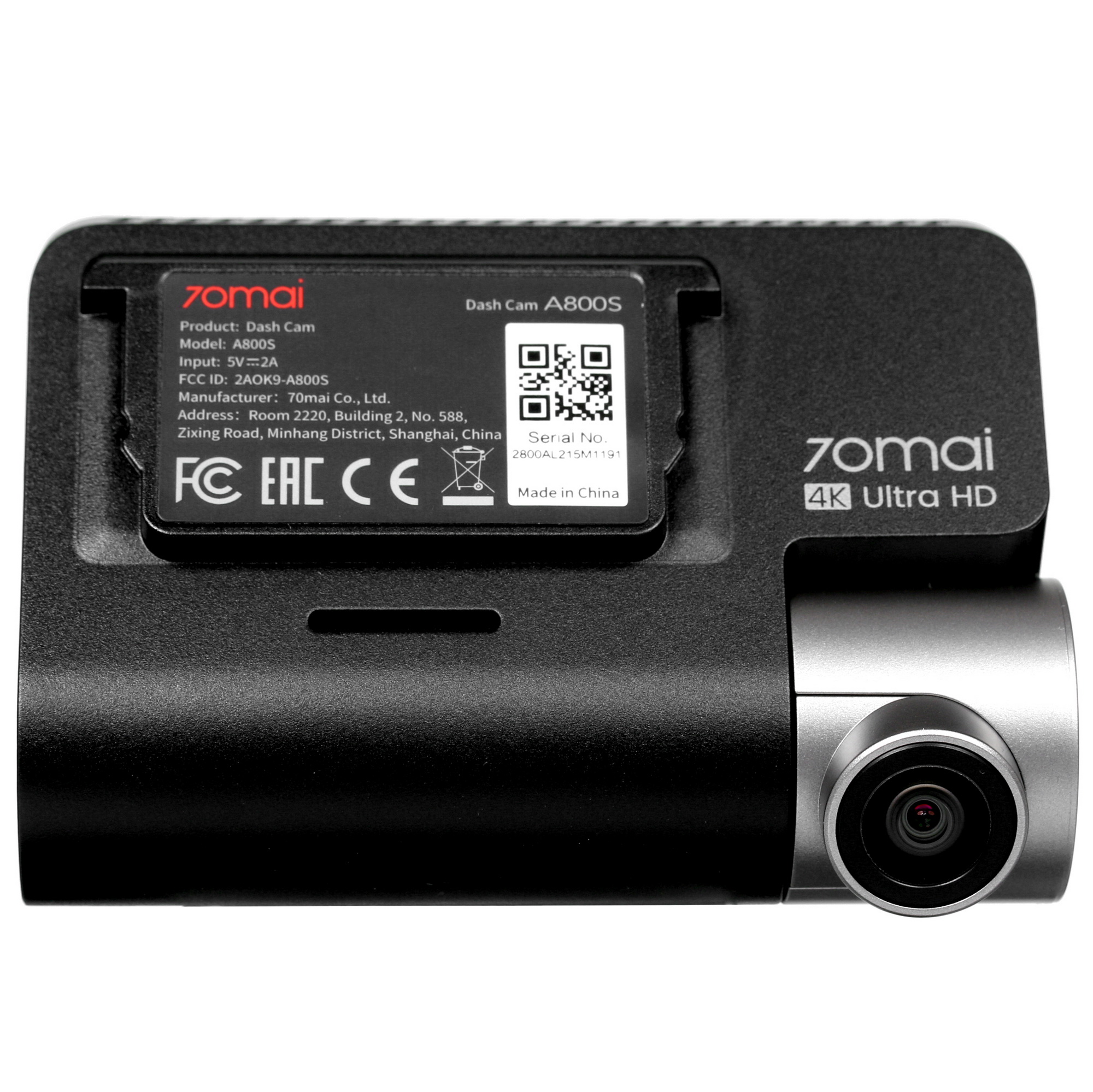 4795381 Видеорегистратор 70mai A800S STDN-0108665 - Вид №1