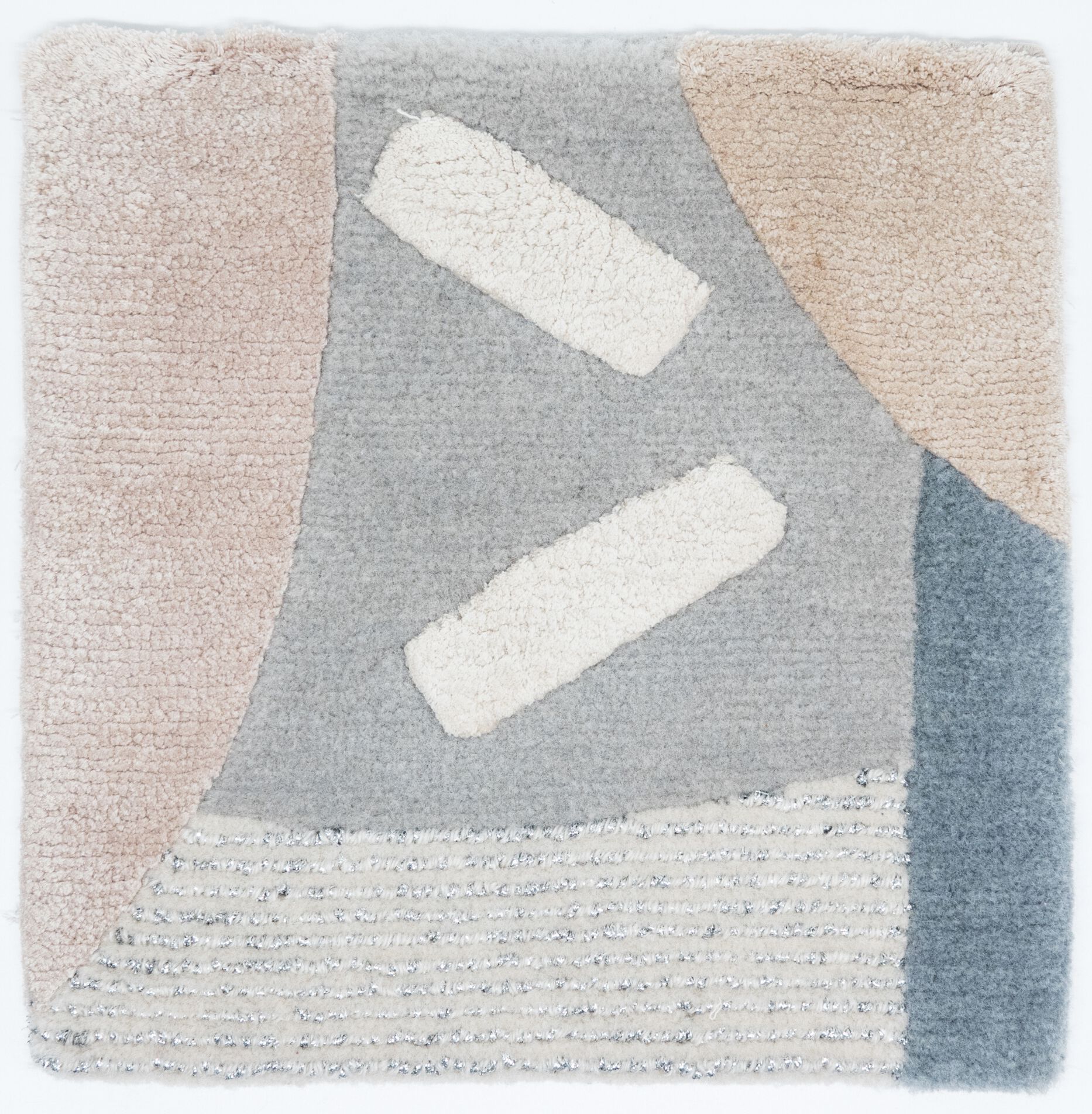 Прямоугольный ковер ручной работы из шерсти и шелка Tapis Rouge абстракция ARCH-00033145 - Вид №2