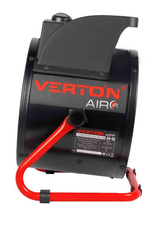 9205170 Тепловентилятор Verton Air EH-5C STDN-0075072 - Вид №2