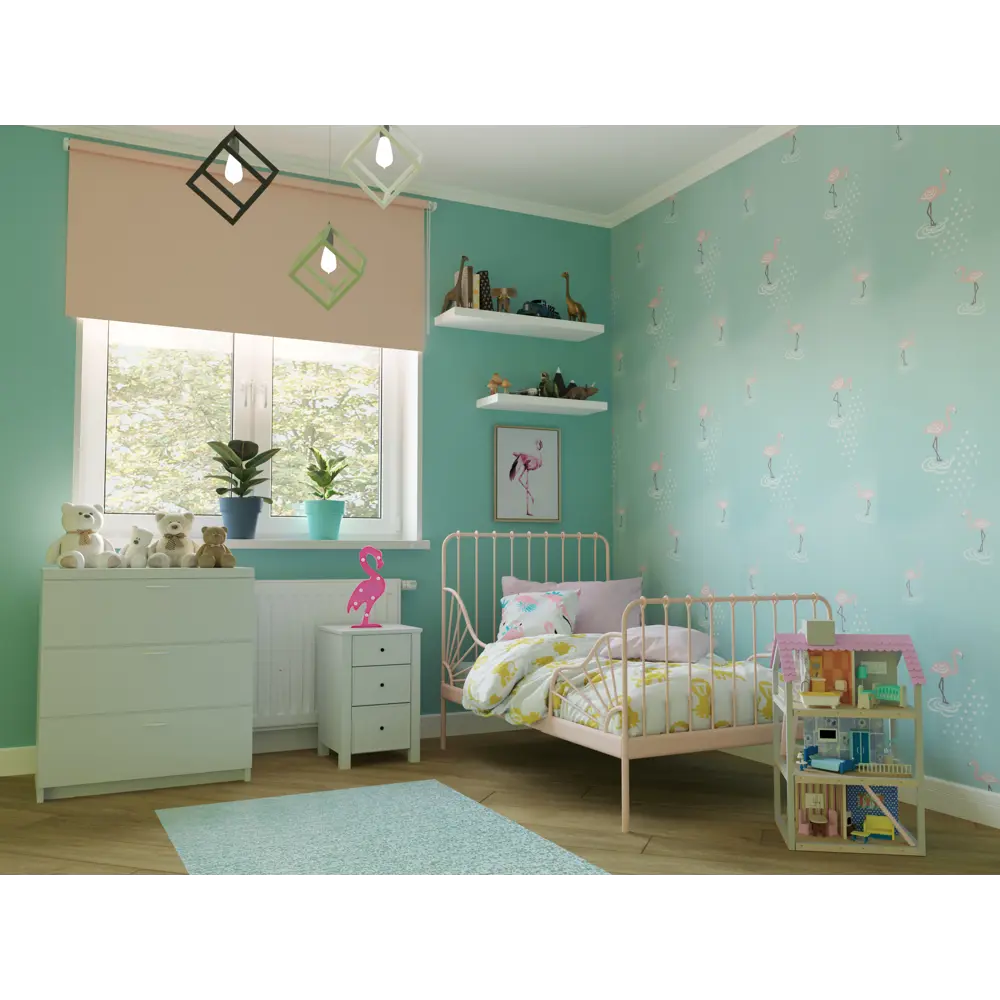 Штора рулонная Inspire, 100х160 см, цвет розовый СТМ STLM-2192211 - Вид №6