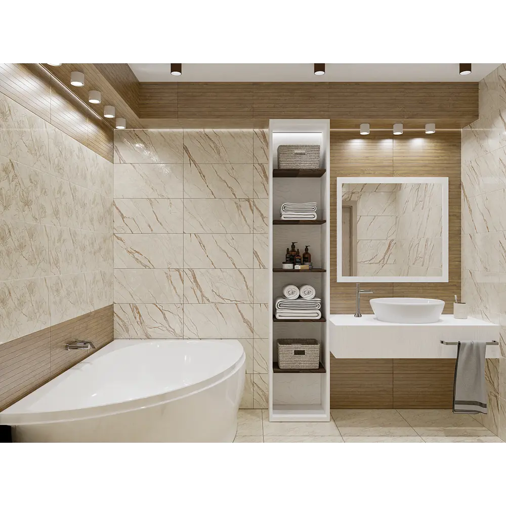 Azori Forest Naturale: керамогранит с текстурой натурального мрамора 42×42 см 89366308 STLM-0946801 - Вид №1