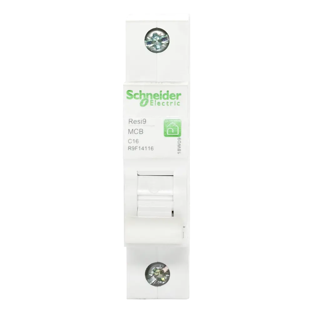 Выключатель автоматический Schneider Electric Resi9 1 полюс 16 A STLM-2139212 - Вид №1