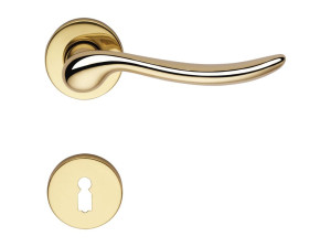 Классическая латунная ручка с насадкой