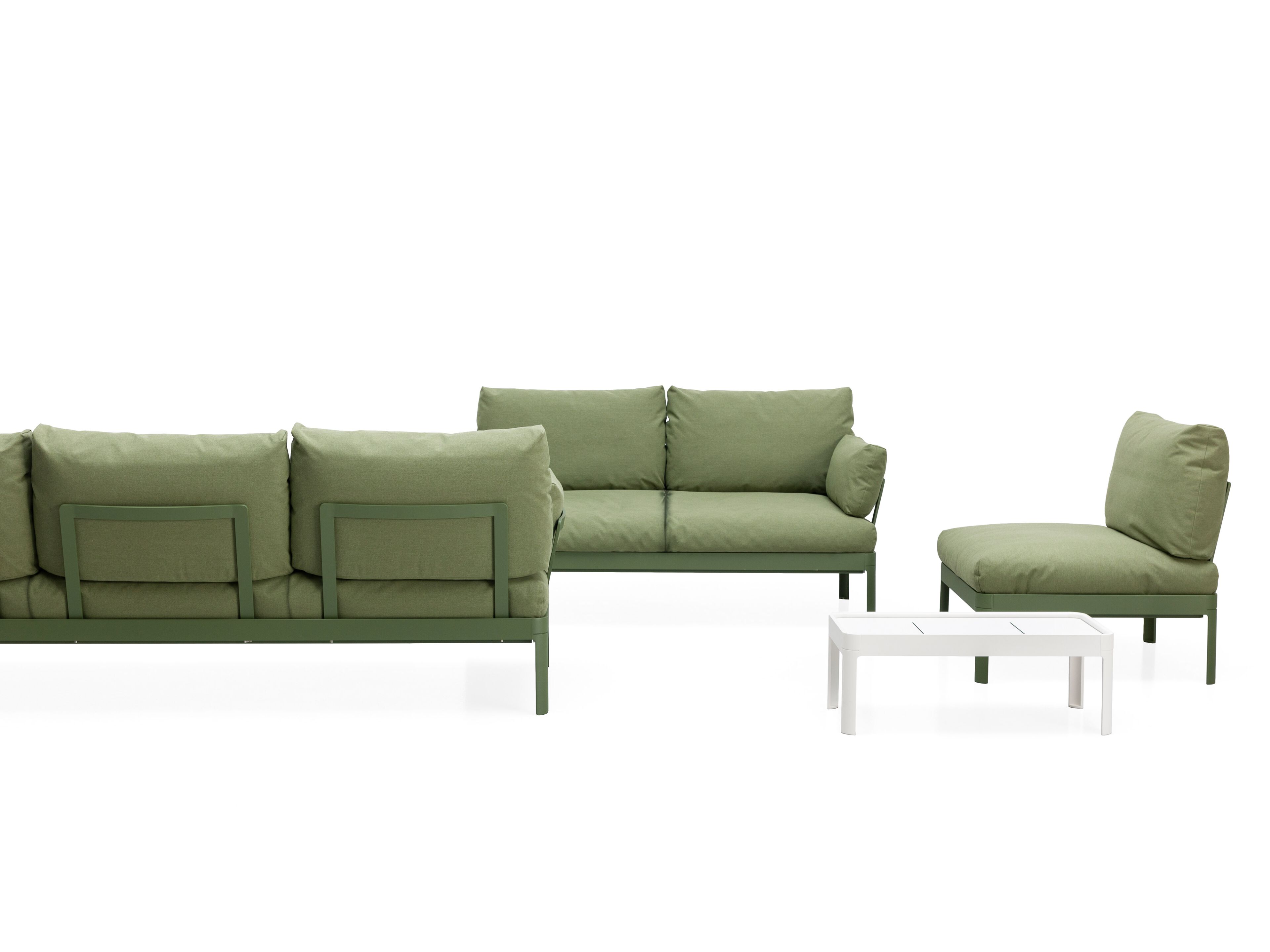 Садовое кресло с подлокотниками Kristalia AluAlu ARCH-00034229 - Вид №4