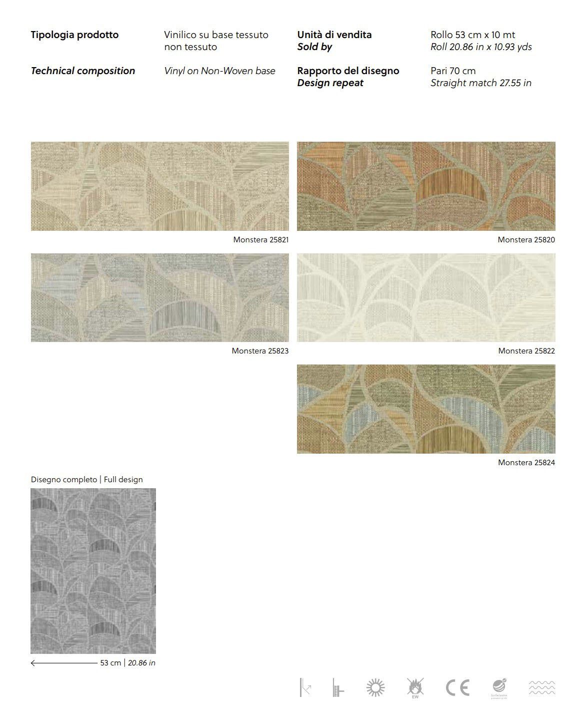 Геометрические рельефные обои Jannelli&Volpi ALTAGAMMA FIBERS ARCH-00066856 - Вид №2