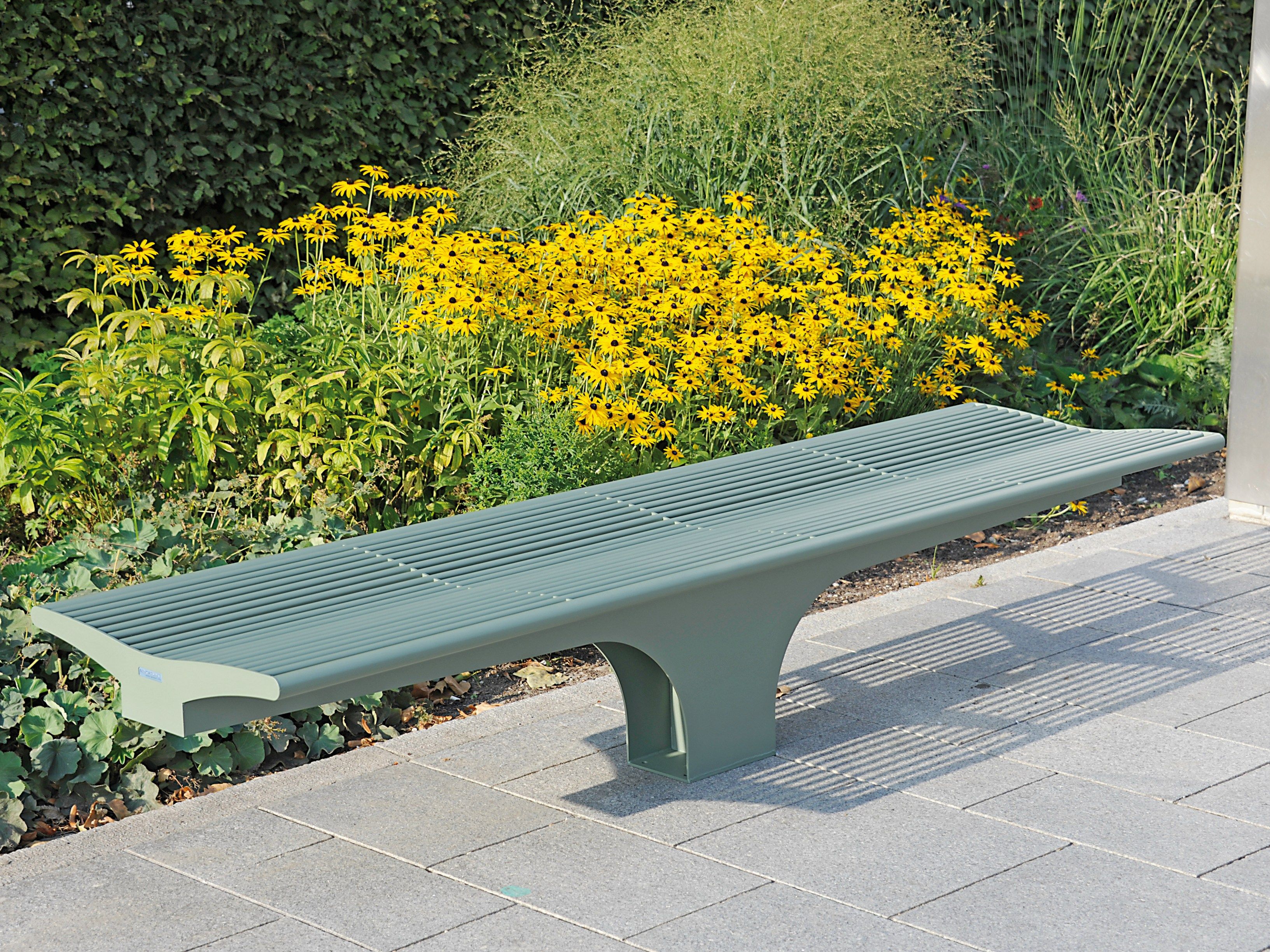 Скамья из нержавеющей стали без спинки BENKERT BANKE Siardo ARCH-00115225