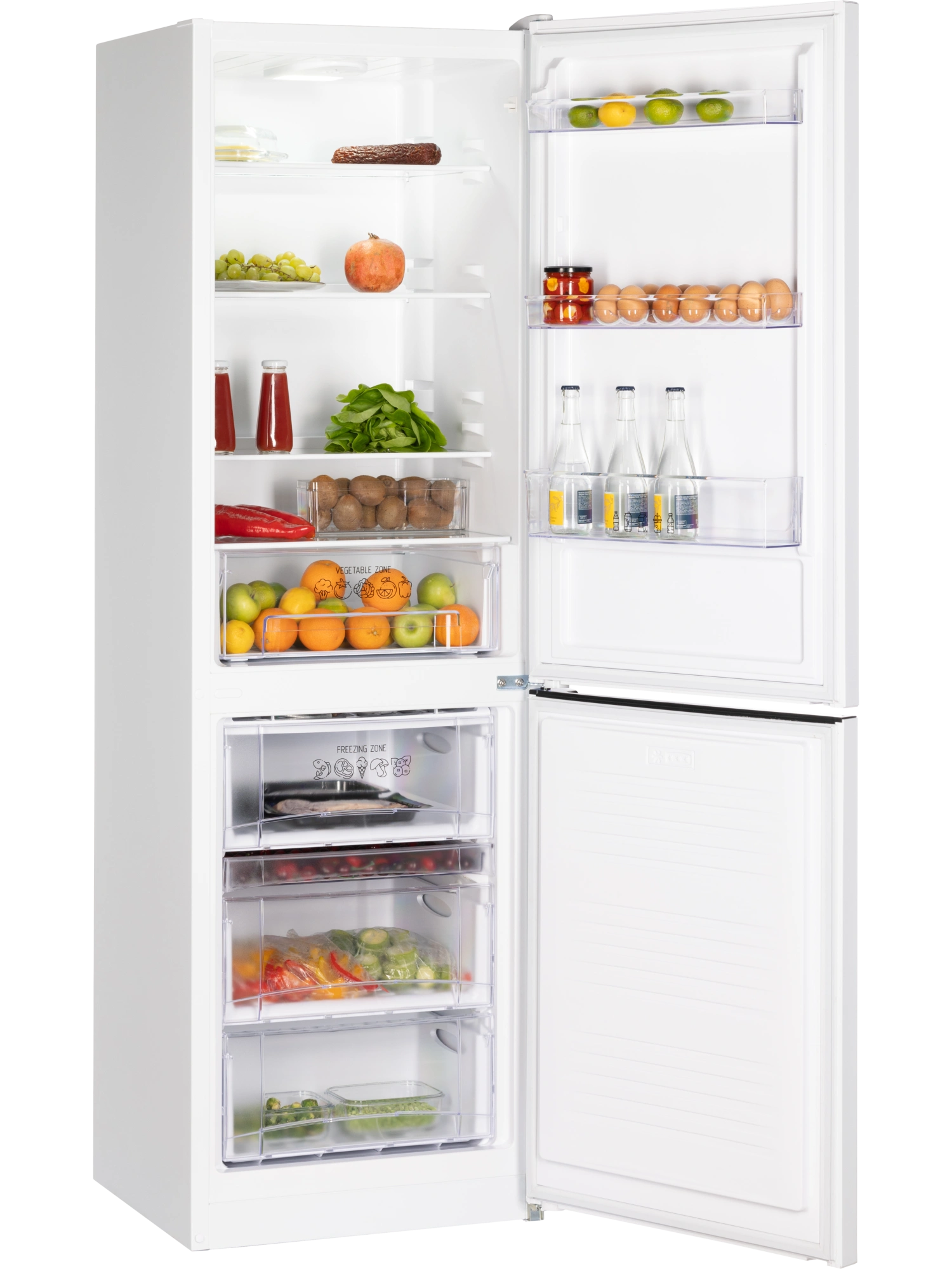 9291855 Холодильник с морозильником   NORD NRB 152 W белый STDN-0053968 - Вид №3