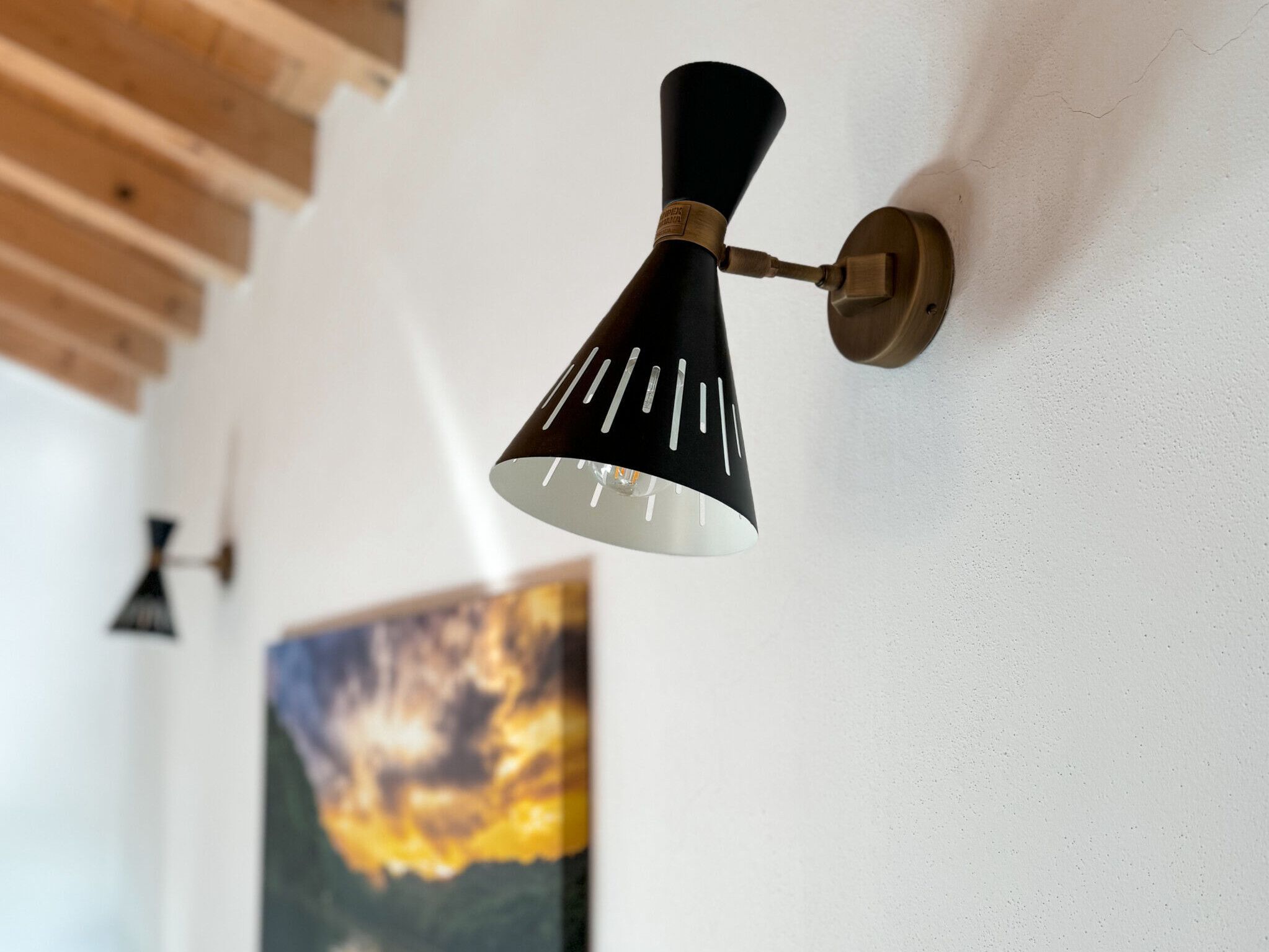 Металлический светодиодный настенный светильник Lampex Italiana Pop ARCH-00129527 - Вид №1