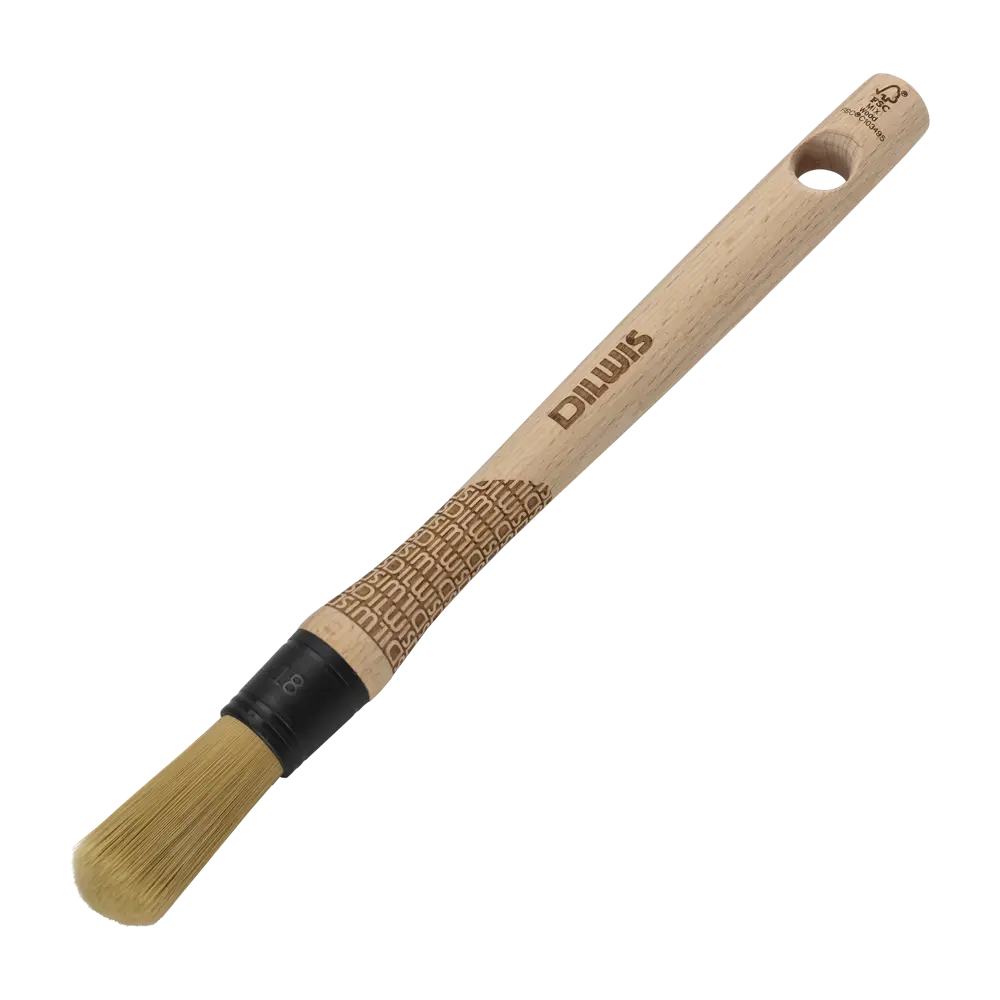 Кисть круглая универсальная 18 мм DILWIS синтетическая щетина STLM-2149146