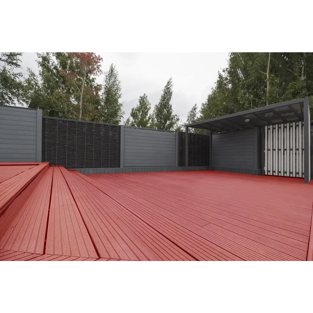 Террасная доска ДПК MultiDeck цвет бордо 3000х150х27 мм 0.45 м² МУЛЬТИДЕК STLM-2097973 - Вид №12