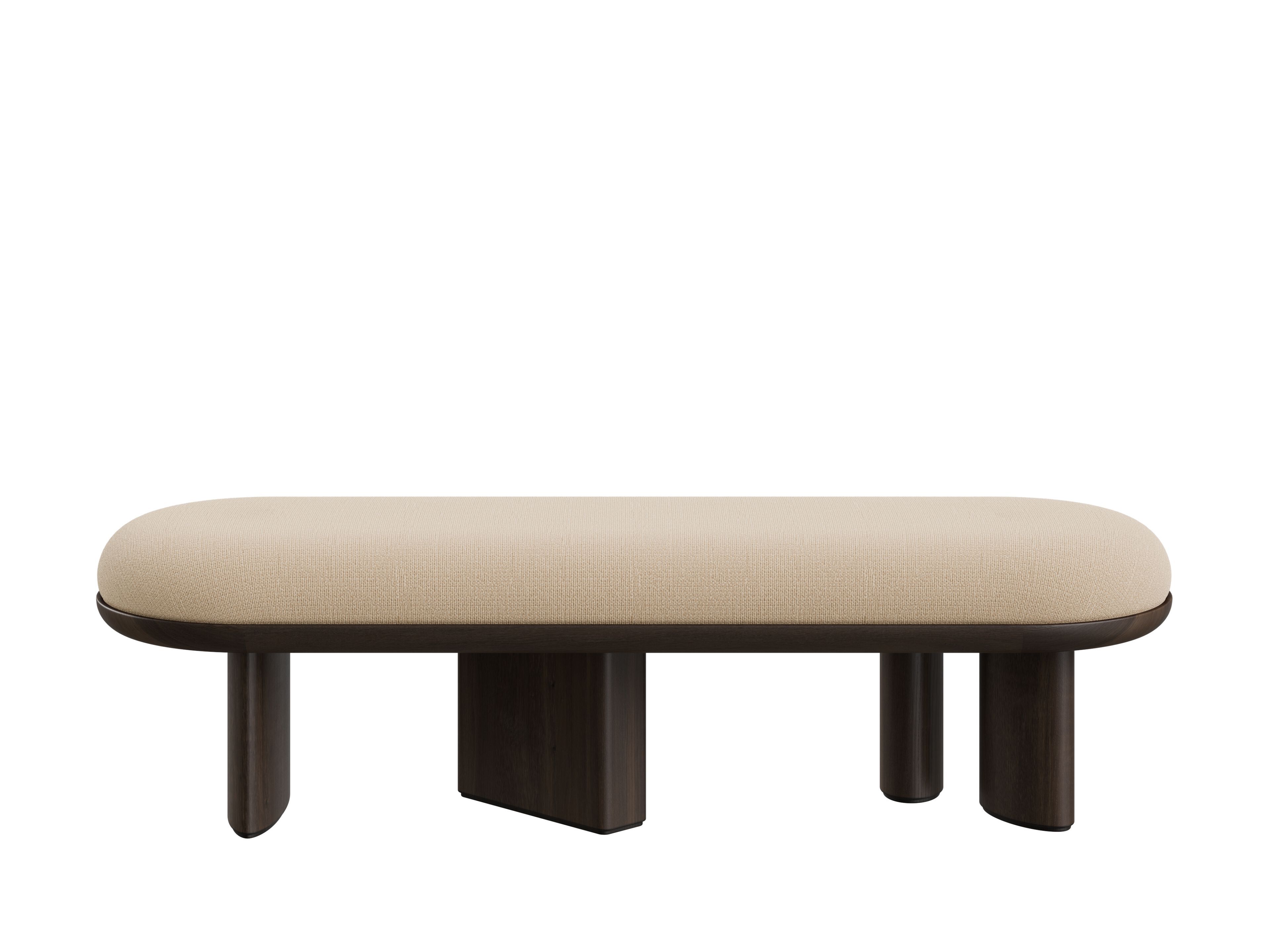 Мягкая скамейка из бука DÔME DECO Nova ' 25 ARCH-00026126 - Вид №6