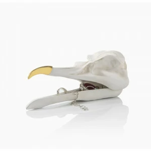 Шкатулка для украшений bird skull (белый) SUCK UK  299292 Белый