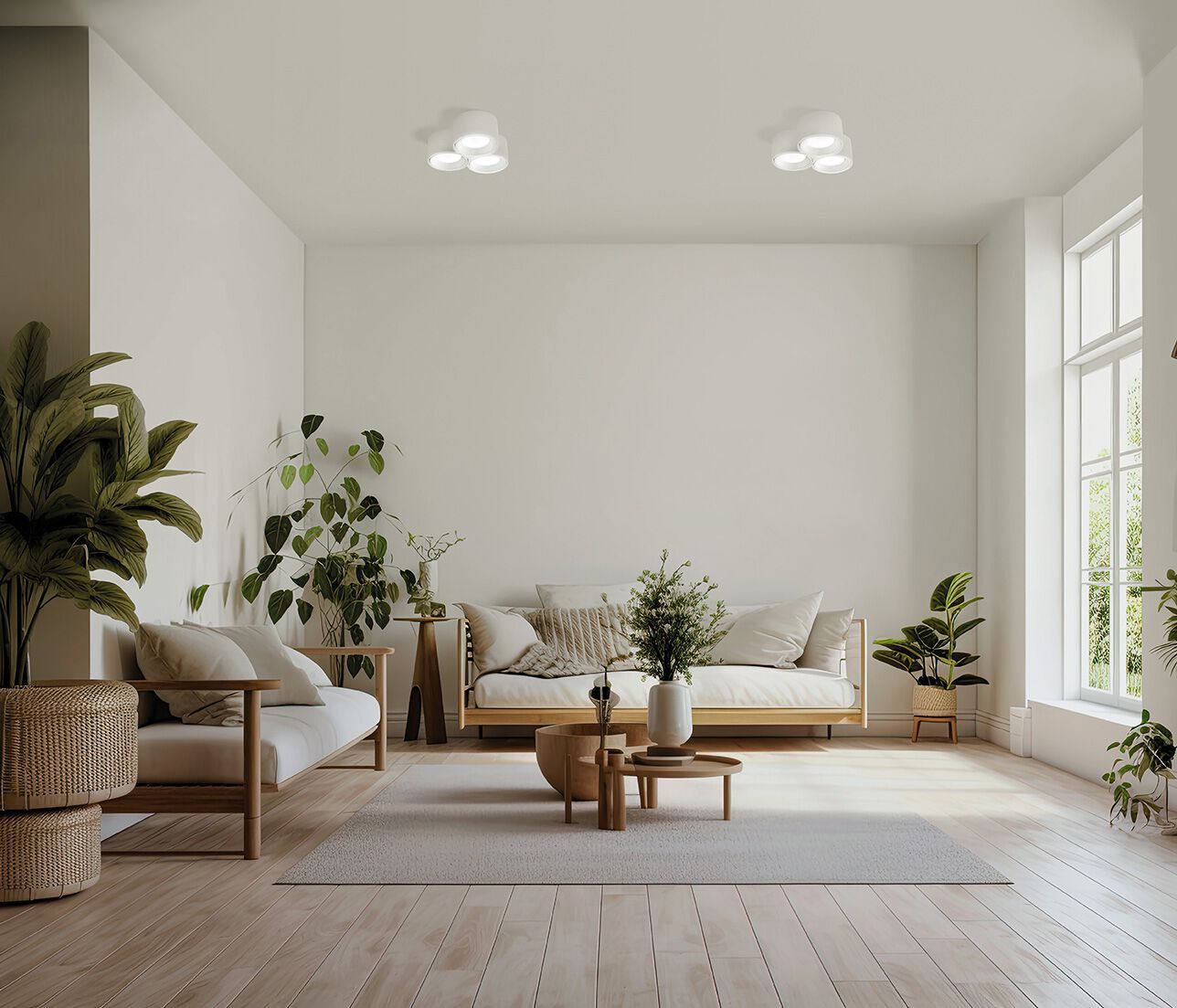 Гипсовый потолочный светильник Tecnico NESSO ARCH-00091865 - Вид №6