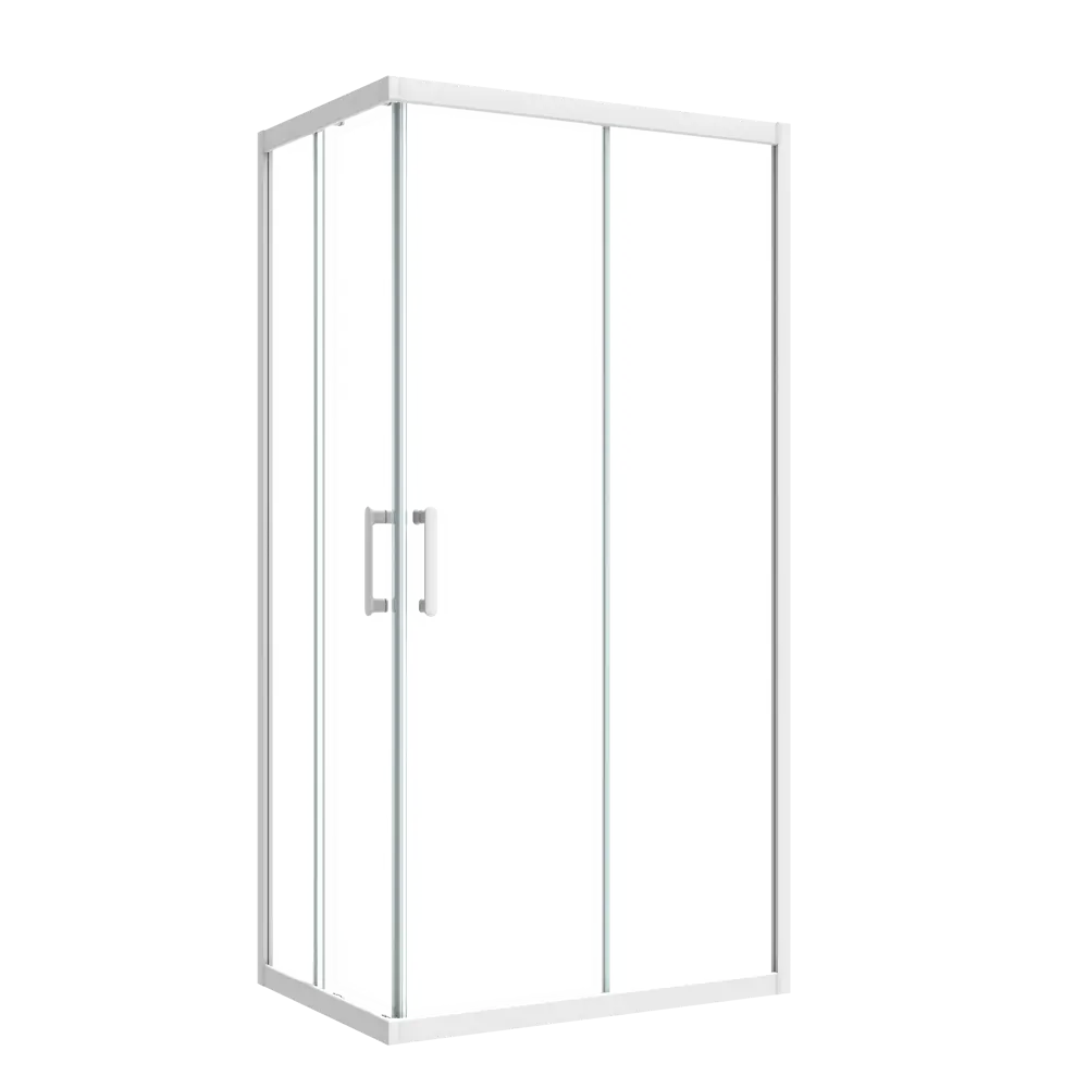 Комплект стекол для душевой ширмы Sensea Easy 100x70 см прозрачное стекло цвет профиля на выбор 88103652 STLM-2025262 - Вид №2