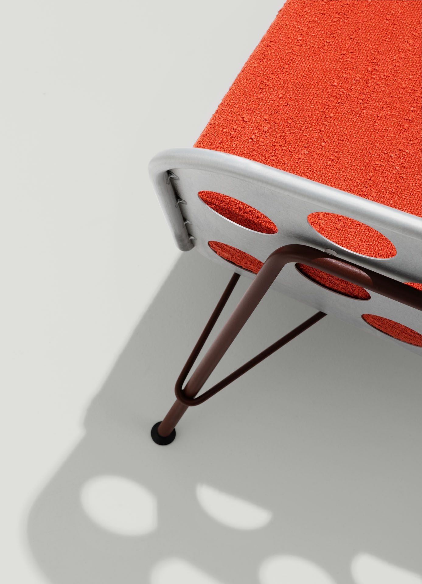 Окрашенное металлическое садовое кресло с подлокотниками Midj пузыри ARCH-00069509 - Вид №2