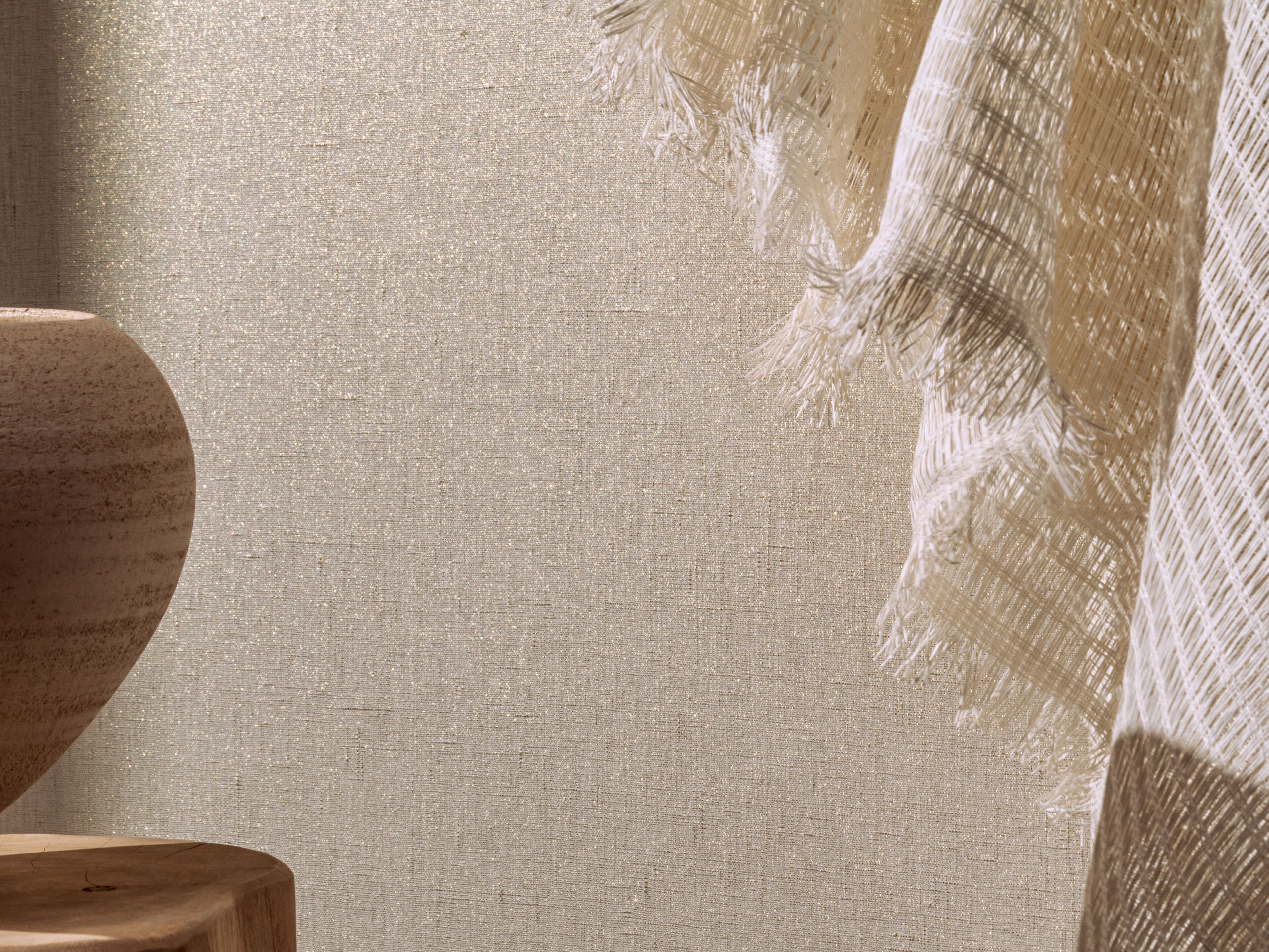 Льняная и бумажная хлопчатобумажная ткань Élitis Éphémère ARCH-00047883