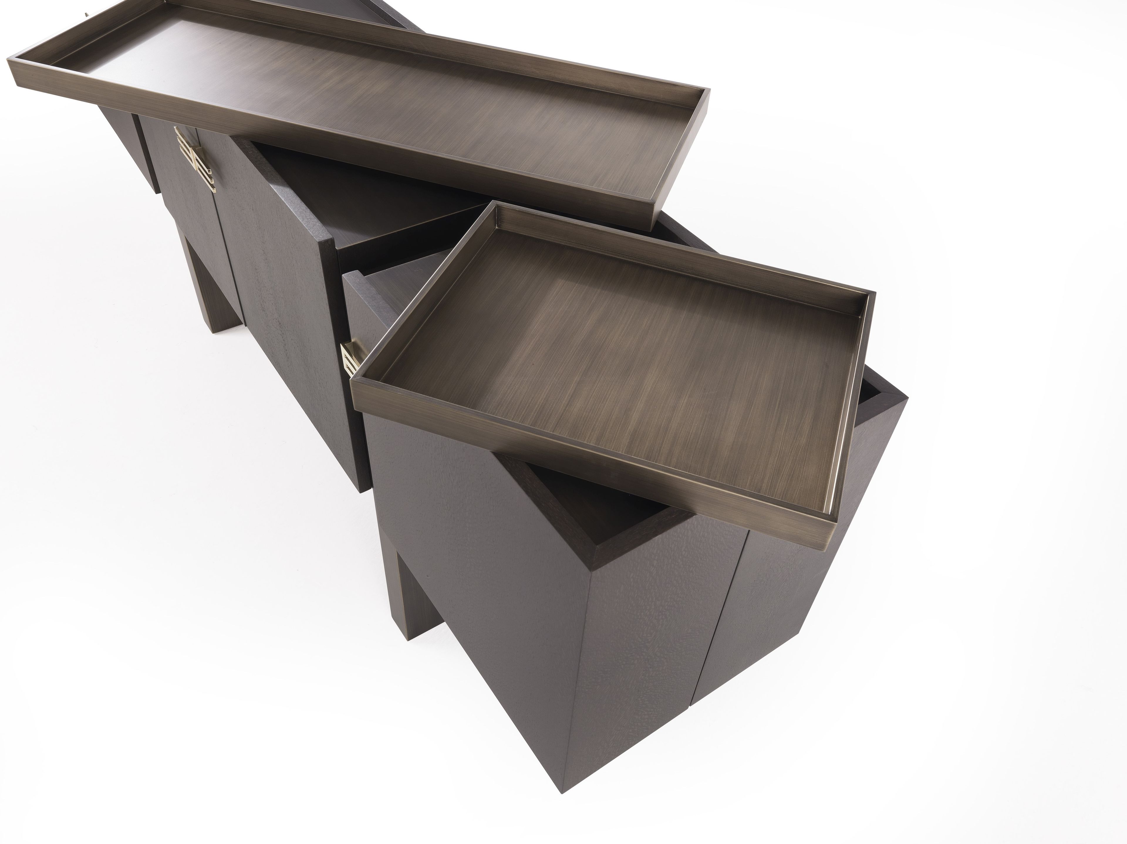 Деревянный шкаф с распашными дверями ETRO Home Interiors Rajan ARCH-00057682 - Вид №9