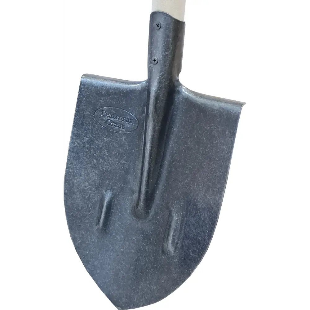 Штыковая лопата Павловская Заря из рельсовой стали с деревянным черенком 84029757 STLM-0046290 - Вид №1