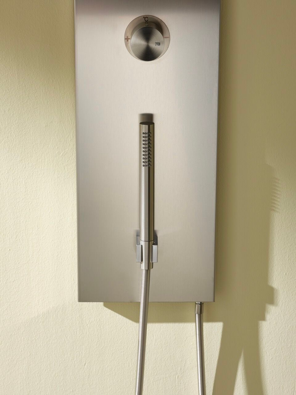 Термостатическая душевая колонна из нержавеющей стали с ручным душем BEAMTECH M1 CLNR200 ARCH-00134309 - Вид №3