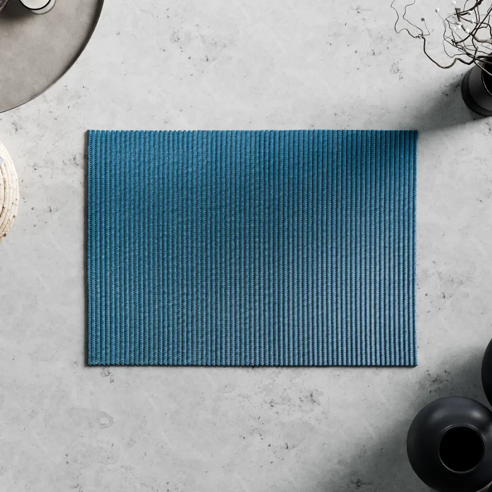 Коврик для ванной Vidage Saman 50x70 см цвет серо-голубой VASM06 STLM-2192700